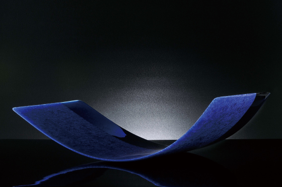 上野ツカサ　蒼絣硝子